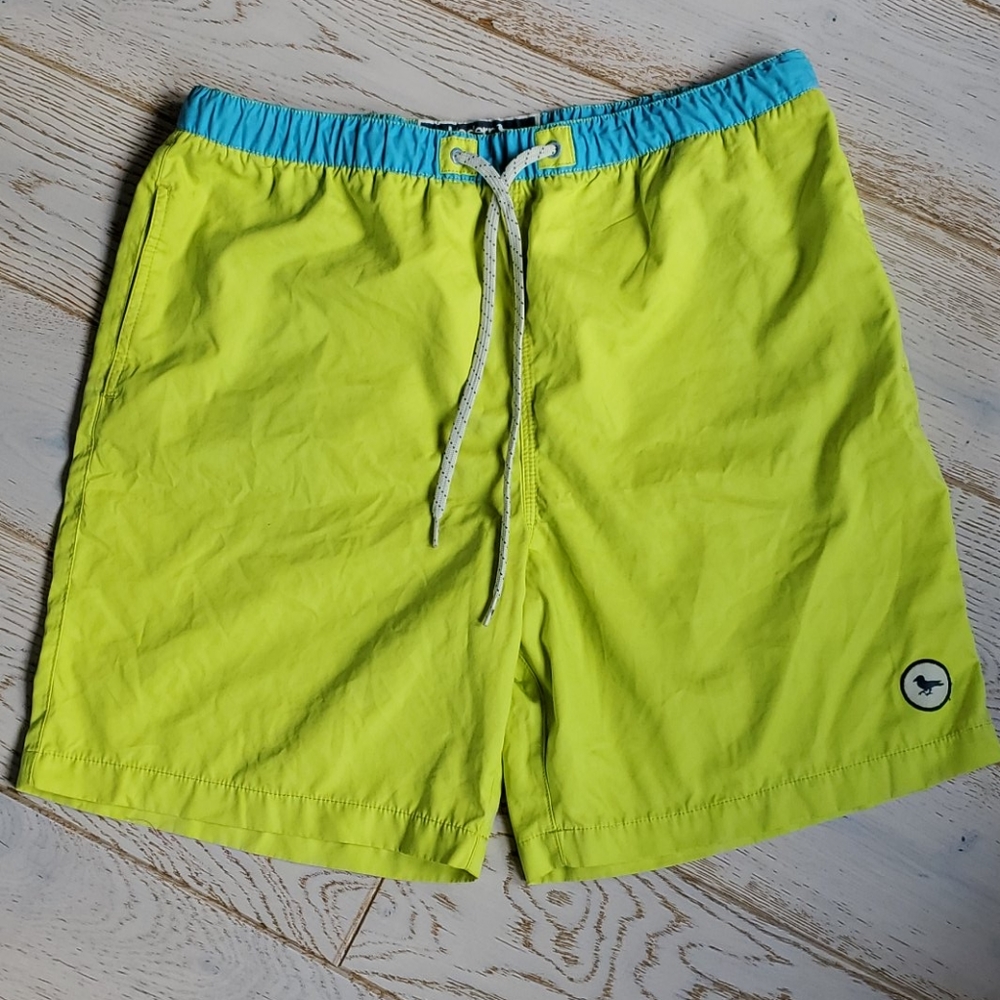 Modern Amusement Swim Trunks Large